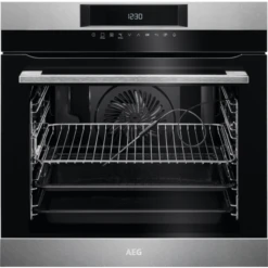 AEG 9000 SteamPro Dampfbackofen / Dampfreinigung / MaxiKlasse™ - Extra Großer Garraum (70 Liter) / Schwarz BSK792280B -Heimische Küche da04d33a 9159 43da a3e9 e5327d058ad8