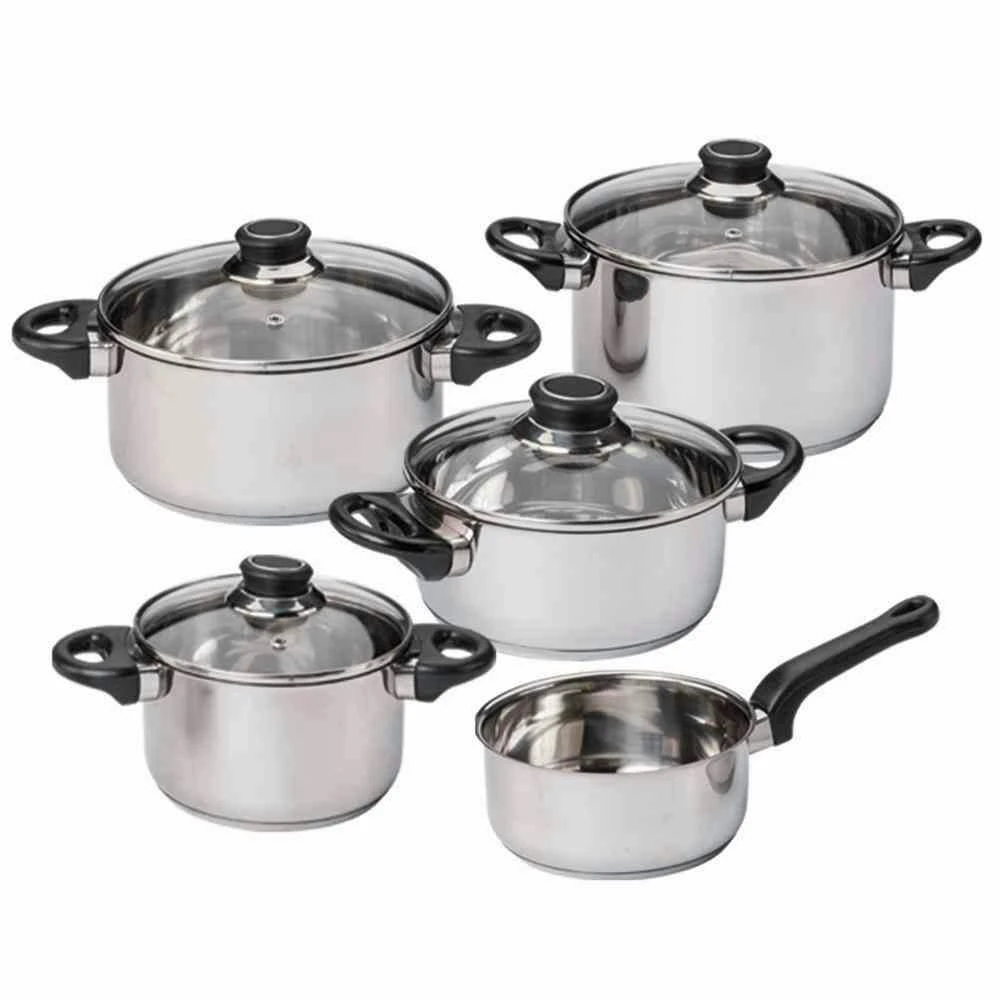 Töpfe Set Mit Glasdeckel, 12 Stück 7 Töpfe Set Mit Glasdeckel, 12 Stück – Bild 5