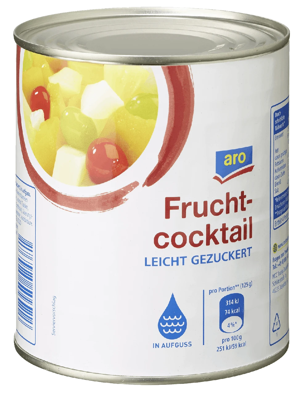Aro Tropischer Fruchtcocktail (850 Ml) 4 Aro Tropischer Fruchtcocktail (850 Ml) – Bild 2
