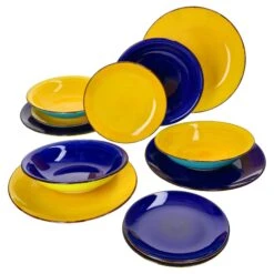 18-teiliges Tellerset Ibiza Rainbow Für 6 Personen Im Farbenfrohen Stil 15 18-teiliges Tellerset Ibiza Rainbow Für 6 Personen Im Farbenfrohen Stil -Heimische Küche e15a0da5 33b9 4dd8 8b35 f4314bb9ba04