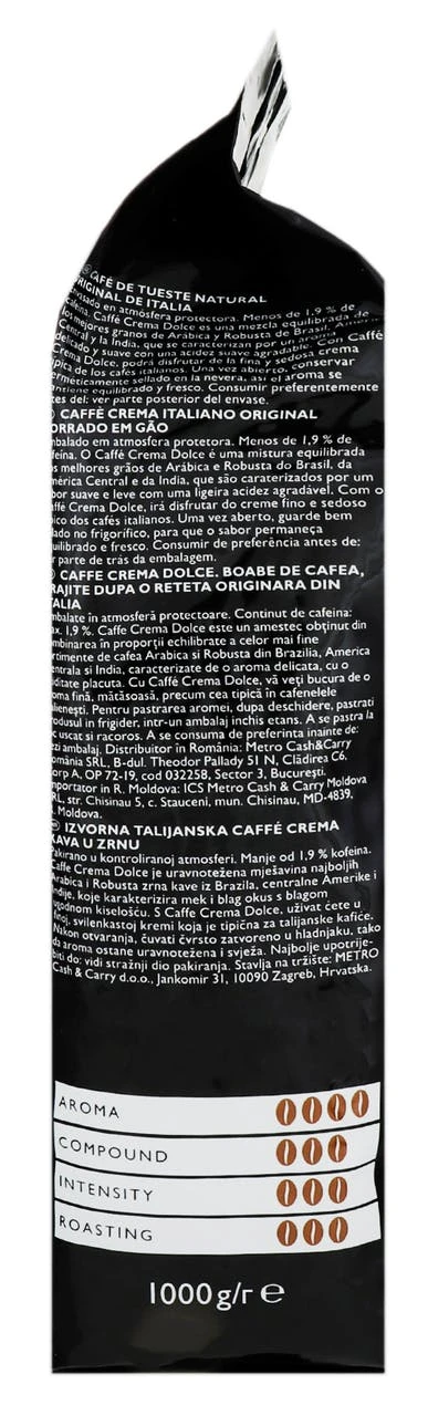 Rioba Kaffeebohnen Caffee Crema Dolce (1 Kg) 8 Rioba Kaffeebohnen Caffee Crema Dolce (1 Kg) – Bild 6