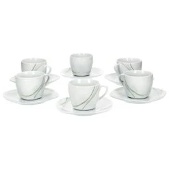 6er Set Kaffeetasse 18cl Mit Kaffeeuntertasse 14,5cm Atrium -Heimische Küche ec4b3ed0 5da5 4a6f 9a4a ad7b481fc8e5