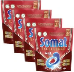 Somat Excellence 4in1 Caps 2x20 Caps Spülmaschinen Reinigung Geschirrspülmittel -Heimische Küche ed1bc5fc 4519 4591 8296 39b62e06af72