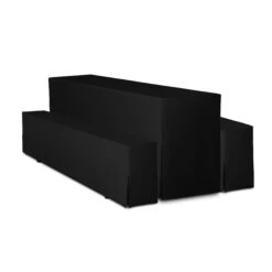 TexDeko Biertischhusse Premium Für Bierzeltgarnitur 220 X 70cm Blickdicht Waschbar Nur Tisch (Schwarz) -Heimische Küche f68703af 9f55 4f74 b093 76cae0580381