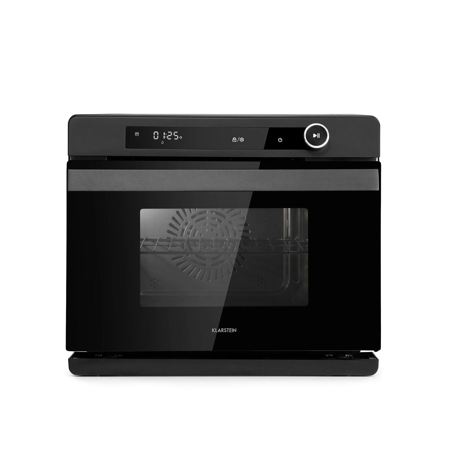 VaporChef Dampfbackofen 230 °C 31 L Drehregler EEK A Schwarz 6 VaporChef Dampfbackofen 230 °C 31 L Drehregler EEK A Schwarz – Bild 4