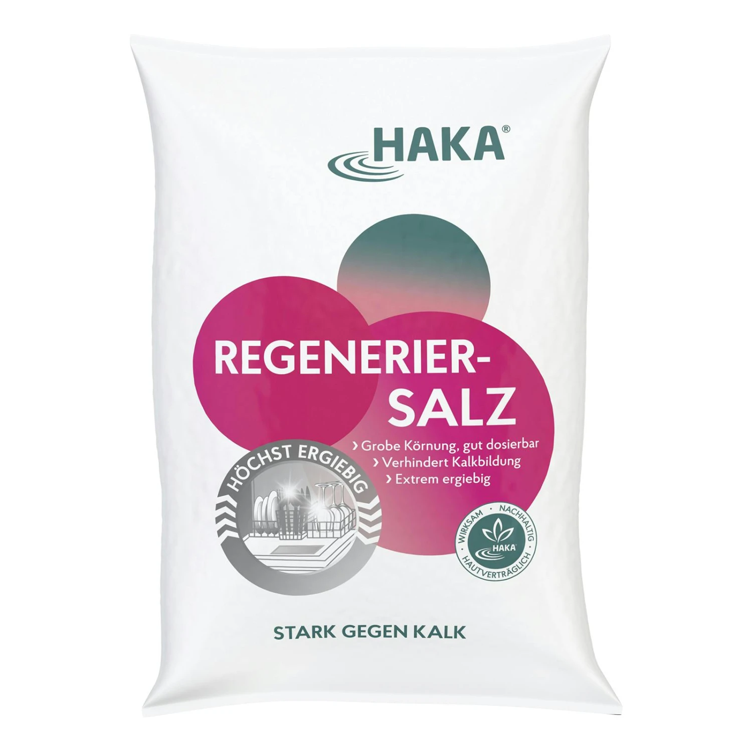 HAKA Geschirr-Reiniger Spülmaschine Pulver, 2kg 4 HAKA Geschirr-Reiniger Spülmaschine Pulver, 2kg – Bild 2